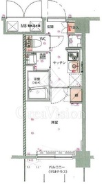 ハーモニーレジデンス武蔵小杉 5階 間取り図