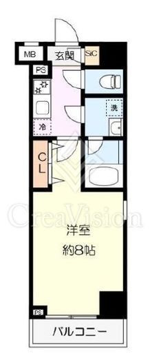 RELUXIA GRANDE川崎 615 間取り図