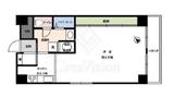築地スカイレジテル 2階 間取り図