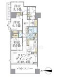ブリリア大山町 3階 間取り図