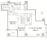 二番町パークフォレスト 1308 間取り図