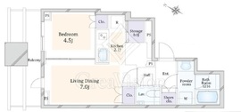パークコート千代田四番町 8階 間取り図