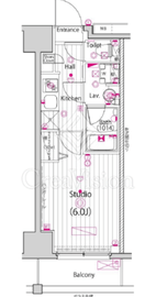 ガーラ新横浜グランドステージ 3階 間取り図