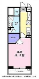 グリーンフラッツ 402 間取り図