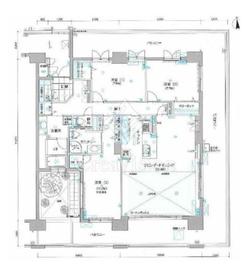 ロイヤルパークス荻窪 1203 間取り図