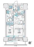デュオステージ海老名Ⅱ 7階 間取り図