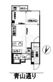 フォンテ青山 6階 間取り図