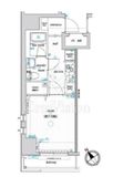 アクサス高田馬場 10階 間取り図