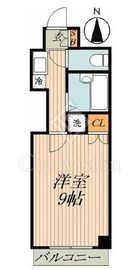 アイディーコート新御徒町 2階 間取り図