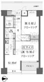 ガーデン蒲田 805 間取り図
