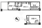 レジデンスシャルマン月島 428 間取り図