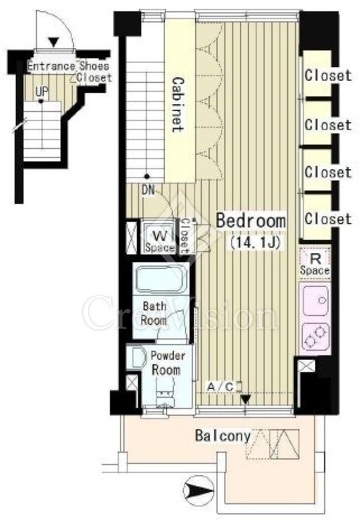 ROKA TERRAZZA （ロカテラーザ） 3302 間取り図