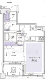 KDXレジデンス横濱紅葉坂 104 間取り図
