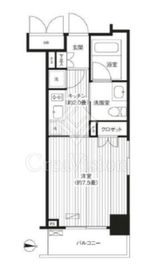 グランハイツ錦糸町 501 間取り図