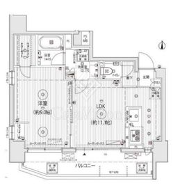 ルリオン両国参番館（Le-lion両国参番館） 2階 間取り図