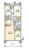 クレストプライムレジデンス アベニュー壱番街 11階 間取り図