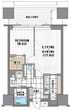 麻布台ヒルズレジデンスA 26階 間取り図