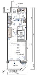 ARCOBALENO KIKUNA (アルコバレーノ菊名) 304 間取り図
