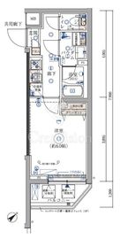 ARCOBALENO KIKUNA (アルコバレーノ菊名) 205 間取り図
