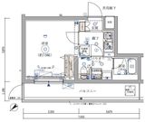 ARCOBALENO KIKUNA (アルコバレーノ菊名) 207 間取り図