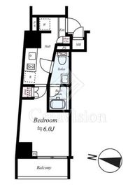 ARCOBALENO YOKOHAMAKOYASU (アルコバレーノ横浜子安) 901 間取り図