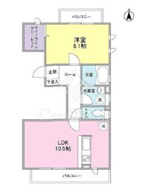 サニーヒルズ自由が丘 4階 間取り図