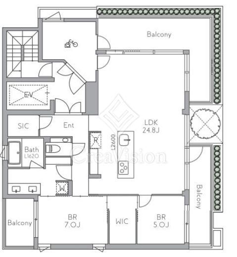 グランデュオ学芸大学4 (Gran Duo Gakugeidaigaku4) 302 間取り図
