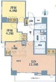 ブランズ西荻窪 5階 間取り図