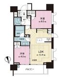 セントラルレジデンス御茶ノ水ヒルトップ 10階 間取り図