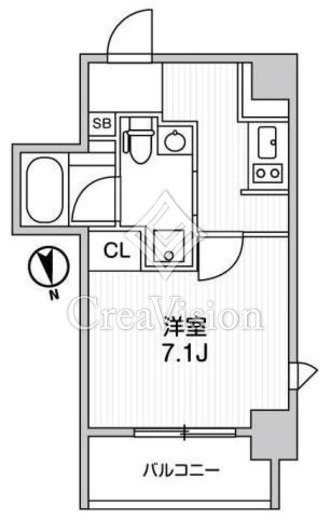 Lighthouse元浅草 701 間取り図