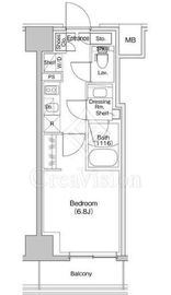ザ・パークハビオ川口 803 間取り図