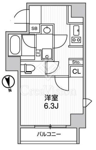 Lighthouse元浅草 101 間取り図
