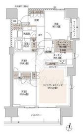 ザ・パークハウス本郷 2階 間取り図