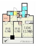 プラウドタワー小岩フロント 7階 間取り図