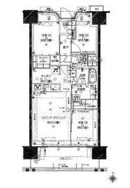 メイツ深川住吉 12階 間取り図