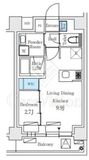 シーズンフラッツ大森北三丁目 501 間取り図