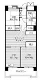 ビレッジハウス品川八潮タワー 1-309 間取り図