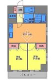 ライオンズマンション西五反田 11階 間取り図