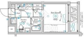 MIND武蔵中原 312 間取り図