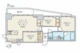 クレストコート北千住レジデンス 1103 間取り図