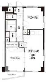 KDXレジデンス鶴見 405 間取り図