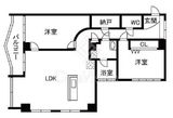 ドミール五番町 9階 間取り図