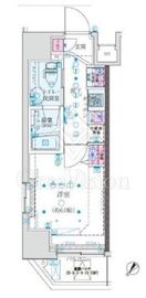クレイシア巣鴨駅前 3階 間取り図