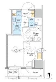 プラウドフラット四谷三丁目 906 間取り図