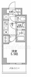 パークフラッツ横濱平沼橋 205 間取り図