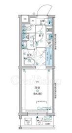 アルコバレーノ武蔵小杉Ⅱ 2階 間取り図