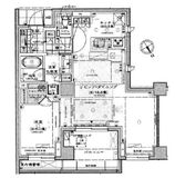 プラウド恵比寿 2階 間取り図