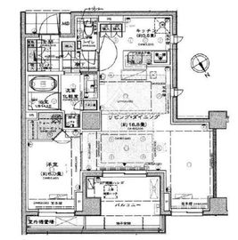 プラウド恵比寿 2階 間取り図