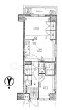 日興パレス広尾プラザ 3階 間取り図