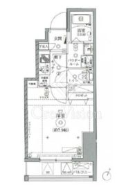 クレイシア戸越公園 3階 間取り図